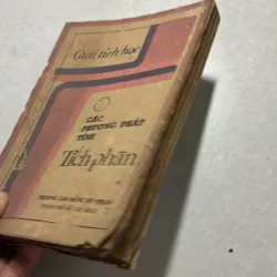 Giải tích học - Các phương pháp tích phân 738875