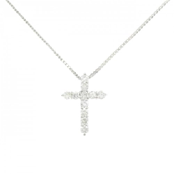 Dây chuyền kim cương PT900/PT850 0.68CT - Hàng hiệu Chính hãng