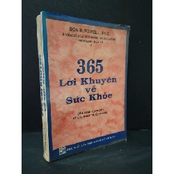 [Phiên Chợ Sách Cũ] 365 lời khuyên về sức khỏe 1997 - Don R. Powell, Ph.D. 0506