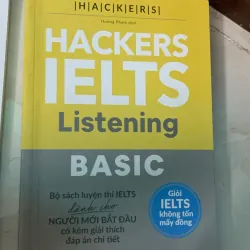 Hacker Ielts listeng + writing basic