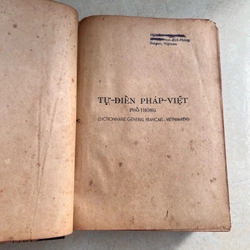 Từ điển Pháp Việt phổ thông -1949 499892