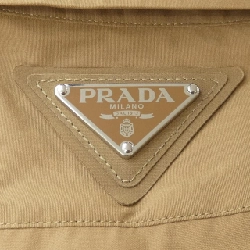 Áo sơ mi PRADA logo hình tam giác P478GY S232 126L - Hàng hiệu Chính hãng 775023