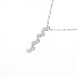 K18WG Dây chuyền kim cương - Hàng hiệu Chính hãng 860487