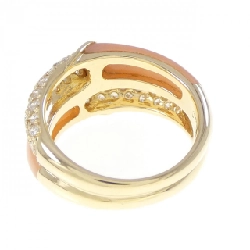 Nhẫn San Hô K18YG - Hàng hiệu Chính hãng 853477