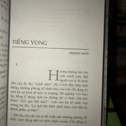 Tiếng vọng - Trần Thế Tuyển 1029642