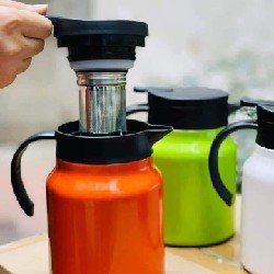 Bình giữ nhiệt kèm dụng cụ lọc trà, cafe inox  22438