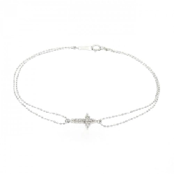 K18WG Nhẫn Đính Hôn Kim Cương 0.10CT - Hàng hiệu Chính hãng 872245