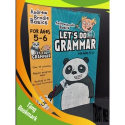 (TẶNG BOOKMARK) Let's do grammar for ages 5 - 6 (with over rewaed stickers) mới 80% ố nhẹ RBK2809 NGOẠI VĂN