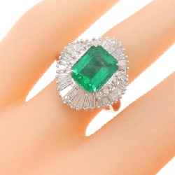 Nhẫn Emerald PT900 2.79CT Xuất xứ Colombia - Hàng hiệu Authentic 850886