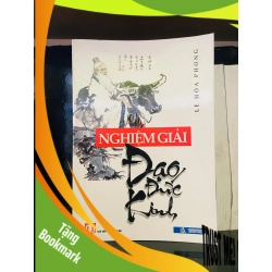 (TẶNG BOOKMARK) Nghiệm giải Đạo Đức Kinh - Lê Hòa Phong LỊCH SỬ - CHÍNH TRỊ - TRIẾT HỌC RBK0810