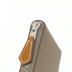 【Sản phẩm chưa sử dụng】Ví Hermes EN LIBERTE bằng lụa compact 084266CK 621040