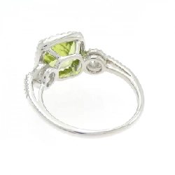 Nhẫn Peridot K18WG - Hàng hiệu Authentic 852767