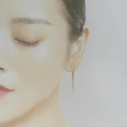 K18YG Bông tai - Hàng hiệu Chính hãng 871490