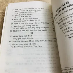 NHỮNG VẤN ĐỀ VĂN HOÁ VIỆT NAM ĐƯƠNG ĐẠI  970544