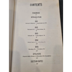 ALL FOR THE UNION : THE CIVIL WAR DIARY AND LETTERS OF EILISHA HUNT RHODES - Edited by Robert Hunt Rhodes 159702
