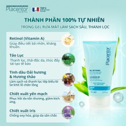 Gel rửa mặt dịu nhẹ dành cho mọi loại da Placentor Vegetal Cleansing Gel 150ml - Ry Store 186665