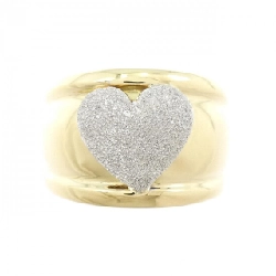 Nhẫn hình trái tim 750YG/750WG - Hàng hiệu Authentic 853973