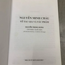 Nguyễn minh châu về tác gia và tác phẩm. Bìa cứng 525434
