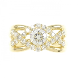 Nhẫn kim cương K18YG 0.524CT I SI1 VG - Hàng hiệu Chính hãng 872933