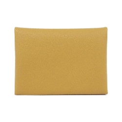 【Sản phẩm chưa sử dụng】Ví tiền Hermes Calvi Duo 082977CK