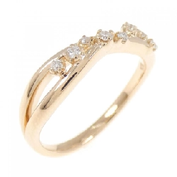 Nhẫn kim cương K18PG 0.09CT