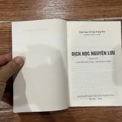 Dịch học Nguyên lưu - Đặng Vạn Canh (7) 1027814