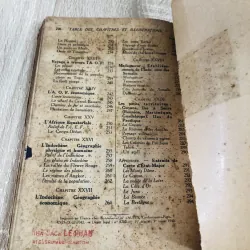 Sách địa lý Pháp xưa – in từ thời 1940 971728