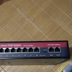 Switch Poe 8 cổng. Tốc độ 100Mbps. 273873