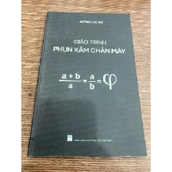 [Phiên Chợ Sách Cũ] Giáo trình phun xăm chân mày - Hường Cao VIC 0506