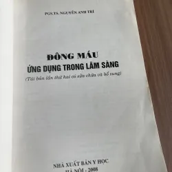 PGS.TS. NGUYÊN ANH TRÍ - ĐÔNG MÁU ỨNG DỤNG TRONG LÂM SÀNG 750157