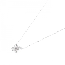 K18WG Bướm Kim Cương Dây Chuyền 0.01CT - Hàng hiệu Chính hãng 860613