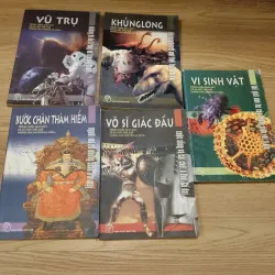Combo sách khoa học 10 quyển Khoa học khám phá + tặng Vi sinh vật