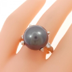 Nhẫn ngọc trai đen PT900 12.8mm - Hàng hiệu Chính hãng 851781