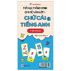 Thẻ Học Thông Minh Cho Bé Vào Lớp 1 - Chữ Cái Tiếng Anh 1 - Như Lê