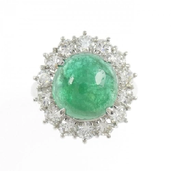 Nhẫn Emerald PT900 3.87CT - Hàng hiệu Chính hãng 854264