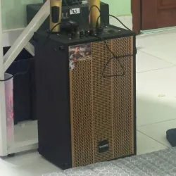 Máy chiếu + loa kéo karaoke 711969