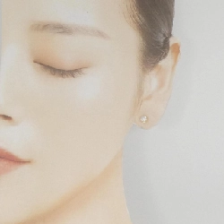 K18YG/ST Bông tai kim cương 0.327CT 0.366CT G I1 Tốt - Hàng hiệu Chính hãng 874695