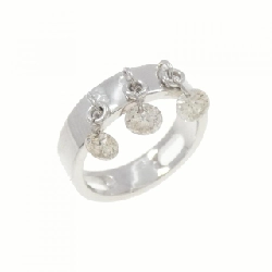 Nhẫn nhẫn ngón út kim cương K18WG 0.50CT