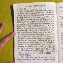 Luận Giải Chính Tín và Mê Tín - Trường Cơ Bản Phật Học Hà Tây 605932