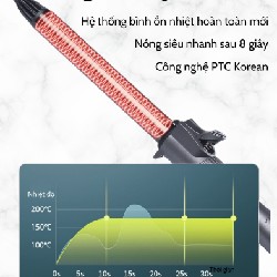 Máy uốn tóc xoăn Hàn Quốc Koremi tự xoay trục 360 độ 25mm   20431