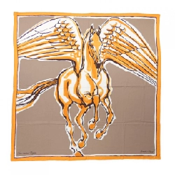 HERMES LIBRE COMME PEGASE 243802S Khăn choàng - Hàng hiệu Chính hãng
