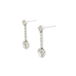 PT900 Bông tai kim cương 0.60CT - Hàng hiệu Chính hãng 871441