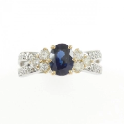 Nhẫn Sapphire PT900/K18YG 0.92CT 667432