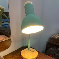 Đèn bàn học đế gỗ, đèn led để bàn làm việc đọc sách phù hợp bảo vệ mắt chống cận, decor 604299