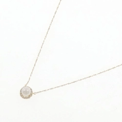 K18YG Ngọc trai Akoya Dây chuyền 4.8mm - Hàng hiệu Chính hãng 856855