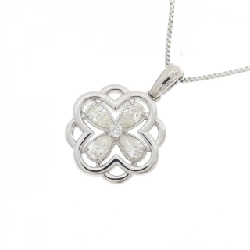 Dây chuyền kim cương hoa PT900/PT850 0.22CT - Hàng hiệu Chính hãng 860369