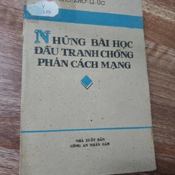 Những bài học đấu tranh chống phản cách mạng