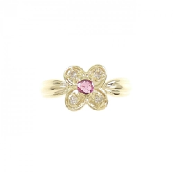 Nhẫn Ruby Hoa K18YG 0.08CT - Hàng hiệu Chính hãng 856750