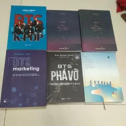 Sách K-Pop - Combo 5 cuốn sách về BTS