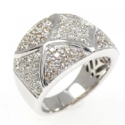 Nhẫn kim cương K18WG 0.75CT